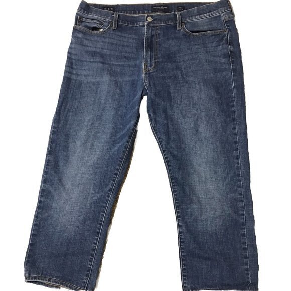 Lucky Brand 410 Athletic Slim Fit 38x30 Blue Jeans Super Soft Stretch Denim Nice - Picture 1 of 5